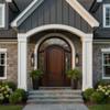 Hinkley Beacon Hill Large Narrow Wall Sconce w/Lumiglo, Museum Black view 2
