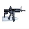 VMS RACING AR-15 M4 M16 White 50 Cal Caliber Bullet Antenna Anti-Theft and Reception Booster Heavy Gauge CNC Billet Aluminum Short Compatible with Hummer H2 04-09 2004-2009 view 2