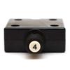 Carling Boat Circuit Breaker | Press-to-Reset 4A Black view 2