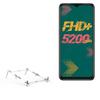 BoxWave Stand and Mount Compatible with Infinix Hot 11 - Pocket Aluminum Stand 3-in-1, Portable Multi Angle Viewing Riser - Metallic Silver view 1