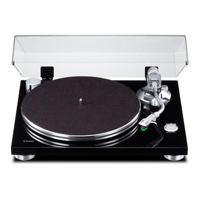 TEAC TN-3B-SE Manual Belt-Drive Turntable, Piano Black