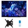 Sony XR42A90K 42" 4K Bravia XR OLED High Definition Resolution Smart TV with a Walts TV Full Motion Mount for 32"-65" Compatible TV's and Walts Screen Cleaner Kit (2022) view 1