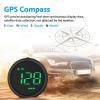 ALINREDBX Car HUD G1 Head Up Display Digital GPS Speedometer with Speed MPH Universal Car for All Vehicle view 4