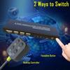 DiamondTiger KVM Switch 4 Computers - KVM Switch Displayport, One Monitor Switch to Share Mouse, Keyboard, Printer, USB 2.0 Device and Ultra HD Monitor, Support 4K@60Hz, 4 DP and 4 USB Cable Included view 4