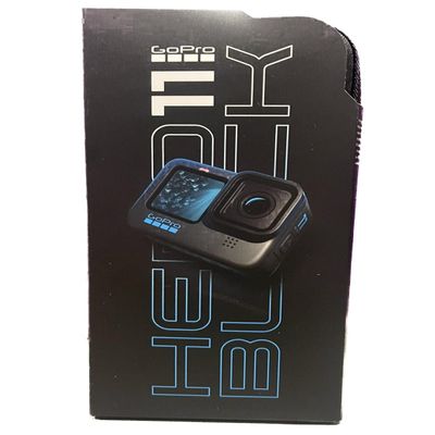 GoPro HERO11 Black - Waterproof Action Camera with 5.3K60 Ultra HD Video, 27MP Photos, 1/1.9" Image Sensor, Live Streaming, Webcam, Stabilization