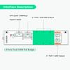 LINOVISION Industrial 8-Port EOC & POE Switch with 4pcs EOC Transmitters, Long Reach PoE Over Coax or UTP Cable, Simplified Wiring, Upgrading Analog System to IP Surveillance System view 2