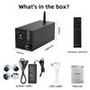 S.M.S.L SA300 High Power 2.1 Bluetooth 5.0 Remote Control HiFi Audiophile Stereo Digital Amplifier,Infineon's MA12070 Chip 80W x 2 Class D Power Amplifier,APTX Input,Multiple Equalizer Modes (Black) view 3