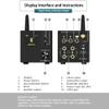 S.M.S.L SA300 High Power 2.1 Bluetooth 5.0 Remote Control HiFi Audiophile Stereo Digital Amplifier,Infineon's MA12070 Chip 80W x 2 Class D Power Amplifier,APTX Input,Multiple Equalizer Modes (Black) view 4