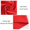 10x10FT Red Backdrop Curtains for Parties - Red Wedding Backdrop for Baby Shower Birthday Photo Home Party Curtains Backdrop 5x10FT 2 Panels view 3