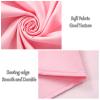 10x10FT Pink Backdrop Curtains for Parties - Pink Wedding Backdrop for Baby Shower Birthday Photo Home Party Curtains Backdrop 5x10FT 2 Panels view 3
