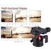 Andoer Andoer Mini Ball Head Ballhead Tabletop Tripod Stand Adapter Panoramic Photography Head with Quick Release Plate for DSLR Mirrorless Camera Camcorder view 3