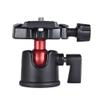Andoer Andoer Mini Ball Head Ballhead Tabletop Tripod Stand Adapter Panoramic Photography Head with Quick Release Plate for DSLR Mirrorless Camera Camcorder view 4