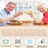 Janmercy 9 Pairs Arm Protectors for Thin Skin and Bruising Arm Guards Elderly Protective Sleeves for Gardener Working(Beige) view 4