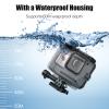 Accessory Set, Andoer Action Camera Accessory Set with Waterproof Case, Silicone Protective Case, Selfie Stick, Various Mounts, More and Carry Bag for Hero 10/9 view 2
