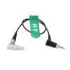 HangTon Locking 3.5mm TRS Timecode for Deity TC-1 to RED Komodo V-Raptor Camera Camera EXT 9-pin 30cm view 2