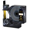 USUPERINK 30 Pack Compatible for Dymo D1 Label Tape 45024 Refill Gold on Black 1/2 inch x 23 feet Labeling Tape for LabelManager PnP 160 210D 260P 280 360D 420P 450D ColorPop Label Maker view 1