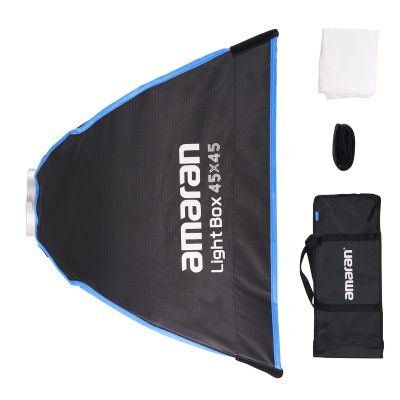 Aputure Light Box 4545 Square Softbox,45cm45cm,Standard Bowens Mount for Amaran 60x/60d/100d/200d/100x/200x