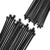 15" Black Zip Cable Ties (100 Pack), 120lbs Tensile Strength Bundle with 12 Inch Zip Cable Ties (1000 Pack), 40lbs Tensile Strength Self-Locking Premium Plastic Cable Wire Ties view 1
