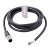 SZRMCC M12 A-Code 4 Pin Male to Bare Wire Sensor Actuator Cable for Industrial Camera Fieldbus Network Modules IO Link 22AWG (1m) view 1