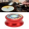 Hilitand Record Weight Stabilizer, Turntables Disc Record Player Turntable Clamp with Silicone Bottom Pad for Vibration Damping(Red) view 2