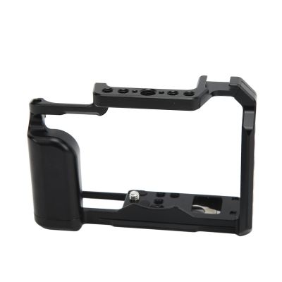Aluminum Alloy Camera Video Cage, Lightweight Camera Video Shooting Cage Rig for X T30, X T20, X T10, Film Movie Making Kit Filming Accessories with 1/4in Locating 1/4in 3/8in