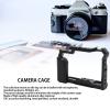 Aluminum Alloy Camera Video Cage, Lightweight Camera Video Shooting Cage Rig for X T30, X T20, X T10, Film Movie Making Kit Filming Accessories with 1/4in Locating 1/4in 3/8in view 2