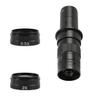 Microscope Kit for 180X C Mount Lens 0.75X 0.5X 2.0X 0.35X Auxiliary Objective Glass Lens Microscope Lens Adapters (Color : Set5) view 1
