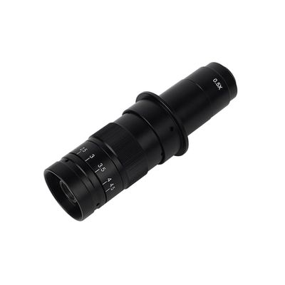 Microscope Kit 180X Adjustable Zoom Lens, Industrial Electronic Digital Video Microscope Camera Microscope Lens Adapters (Color : 180X-Lens)