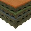 Rubber-Cal Eco-Safety Interlocking Playground Tiles - 2.50 x 19.5 x 19.5 inch - 20 Pack - 55 Sq.Ft. Coverage - Green view 4