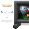 14 Feet Inflatable Outdoor and Indoor Theater Projector Screen with Built-in Blower - Includes Tie-Downs and Storage Bag - Supports Front and Rear Projection view 2