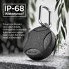 Encased 2 Pack Waterproof Case Compatible with AirTag (IP68)  Protective Holder with Carabiner Keychain & Adhesive Back (Black) view 2