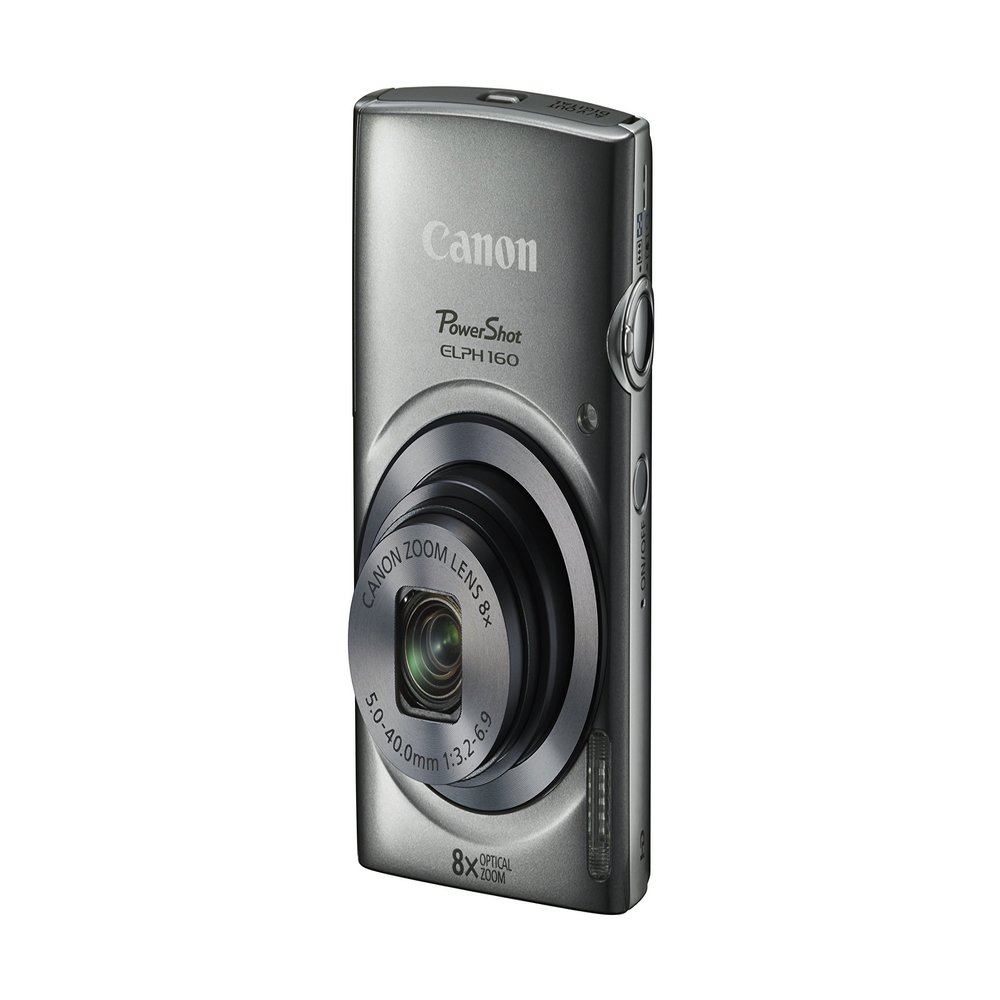 Canon PowerShot ELPH 160 (Silver) (Renewed)