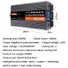 BEZAX Pure Sine Wave Power Inverter DC 12V/24V/48v/60v to AC 220V with Universal Socket LCD Display Voltage Converter Solar Transformer Car Inverter,for Truck RV and Emergency,6000W-24Vto220V view 4