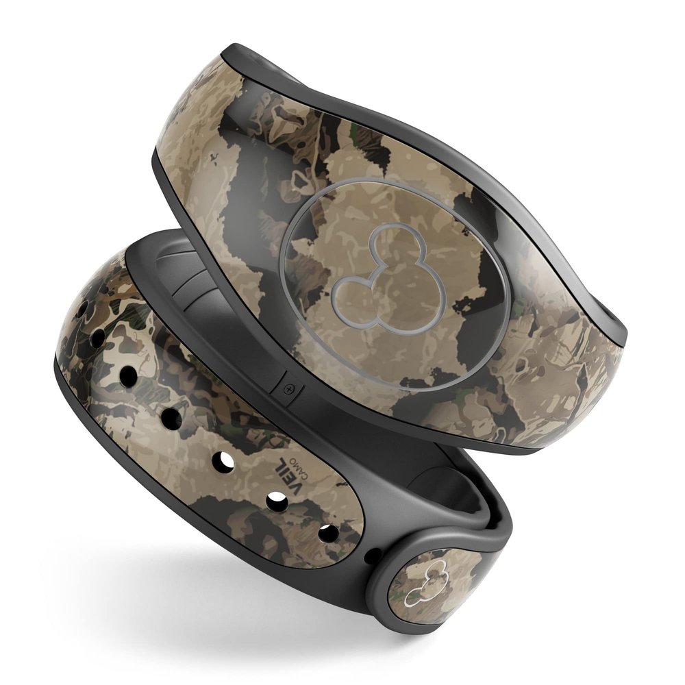 Design Skinz Veil CAMO - Whitetail Skin Decal Vinyl Full-Body Wrap Kit Compatible with Disney MagicBand+ (Fits MagicBand+ for Disney Parks)