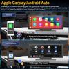 CZSWCH 10.26 Inch Wireless Carplay Monitor Bluetooth Android Auto Car DVR Dual Cameras Recording 2K+1080P Two Camera Display HD Backup Camera view 3