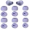 12 Pieces Replacement Galaxy Buds Pro Ear Tips,3 Size S/M/L Silicone Earbud Covers Fit in Case Compatible with Samsung Galaxy Buds Pro Teemade Flexible Earbuds Wing Silicone Rubber (Phantom Black) view 1