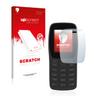 upscreen Scratch Shield Screen Protector compatible with Nokia 105+ 2022 - HD-Clear, Anti-Fingerprint view 1