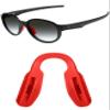 Mryok Replacement Nose Piece Nose Pads for Oakley Metalink OX8153 Eyeglasses - Red
