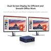 Beelink MINI S13 Mini PC with N150 Processor, 16G DDR4 500G SSD Mini Desktop PC, WiFi6, BT5.2, Dual HDMI, RJ45 Ethernet LAN Business Mini Computer view 4