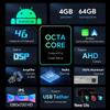 XTRONS Single Din Car Stereo for BMW X5 E53, Android 13 Octa Core 4GB+64GB Car Radio, 10.25 Inch IPS Touch Screen GPS Navigation for Car Bluetooth Head Unit Built-in DSP Car Play Android Auto 4G LTE view 3