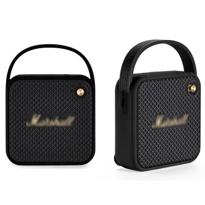 Growalleter Silicone Case Compatible with Marshall Willen Portable Speaker,Protective Cover for Marshall Willen Portable Speaker (Black)