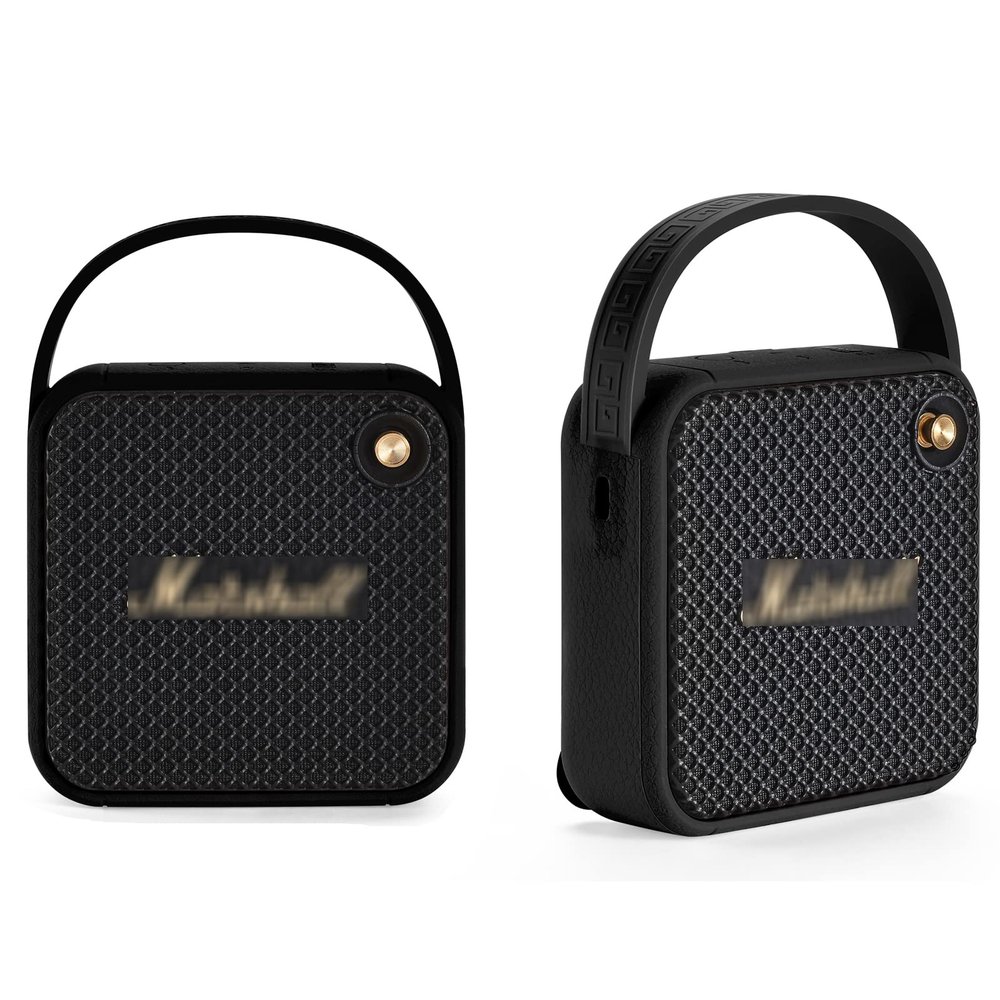Growalleter Silicone Case Compatible with Marshall Willen Portable Speaker,Protective Cover for Marshall Willen Portable Speaker (Black)