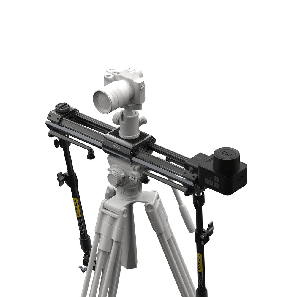 Zeapon Micro3 E700 Motorized Double Distance Camera Slider,Travel Distance 77cm/30.3inch,Hellaflush Design, 4KG Payload