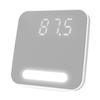 HANNLOMAX HX-152CR Alarm Clock Radio, PLL AM/FM Radio, Digital Clock with Dual Alarm, Night Light. (Grey) view 1