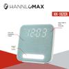 HANNLOMAX HX-152CR Alarm Clock Radio, PLL AM/FM Radio, Digital Clock with Dual Alarm, Night Light. (Green) view 3