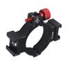 BGNing Ring Clamp Adapter, Ring Clamp Cold Shoe Adapter 360 Adjustable Compatible with Osmo 5/6/7/7P (Type B 1/4 ARRI-Standard Gear 360 Adjustable) view 4