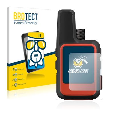 brotect Glass Screen Protector Film Compatible with Garmin inReach Mini 2 - Glass-Foil 9H Protection [Scratch Resistant, High Clarity]