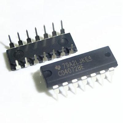 5pcs CD4072BE DIP14 CD4072 DIP 4072BE DIP-14 HEF4072BP HCF4072