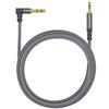 3.5mm to 2.5mm Aux Audio Cable (6.6FT), 90 Degree Right Cord Compatible with Bose 700 QuietComfort QC45 QC35II QC35 QC25 Noise Cancelling Headphones, JBL E45BT E55BT E65BTNC Bluetooth Earphone(Grey) view 1