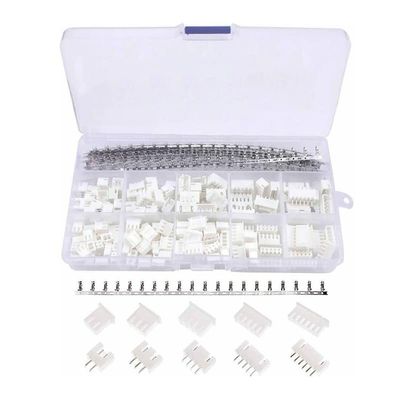 Mustpoint 460Pcs JST XH2.54 Connector Kit 2P 3P 4P 5P 6Pin Plug with Terminal Wires Cables Socket Header Wire Connectors Kit